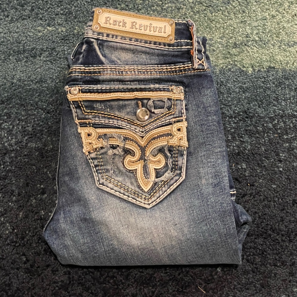 Rock Revival Women's Blue Jeans